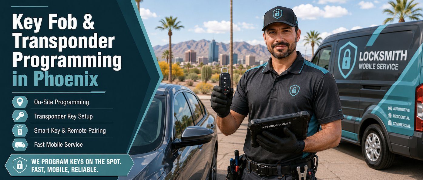 Key fob and transponder programming in Phoenix