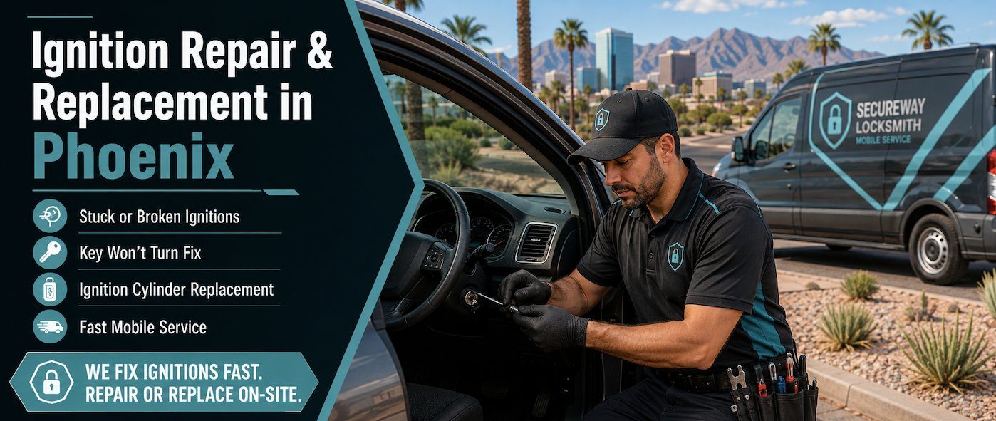 Ignition repair and replacement in Phoenix