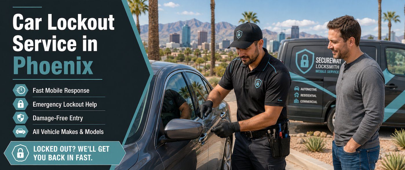 Car lockout and unlocking service in Phoenix